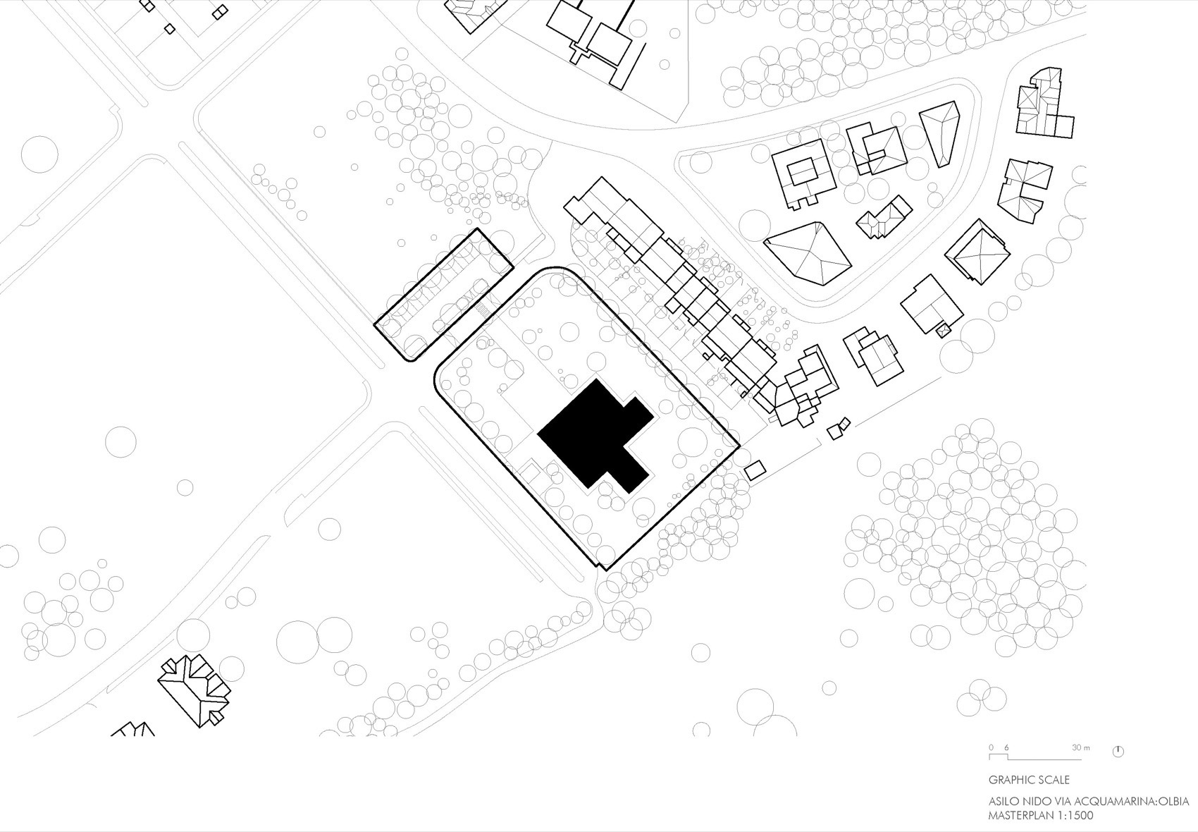 奥尔比亚Via dell’Acquamarina新建幼儿园丨意大利奥尔比亚-7