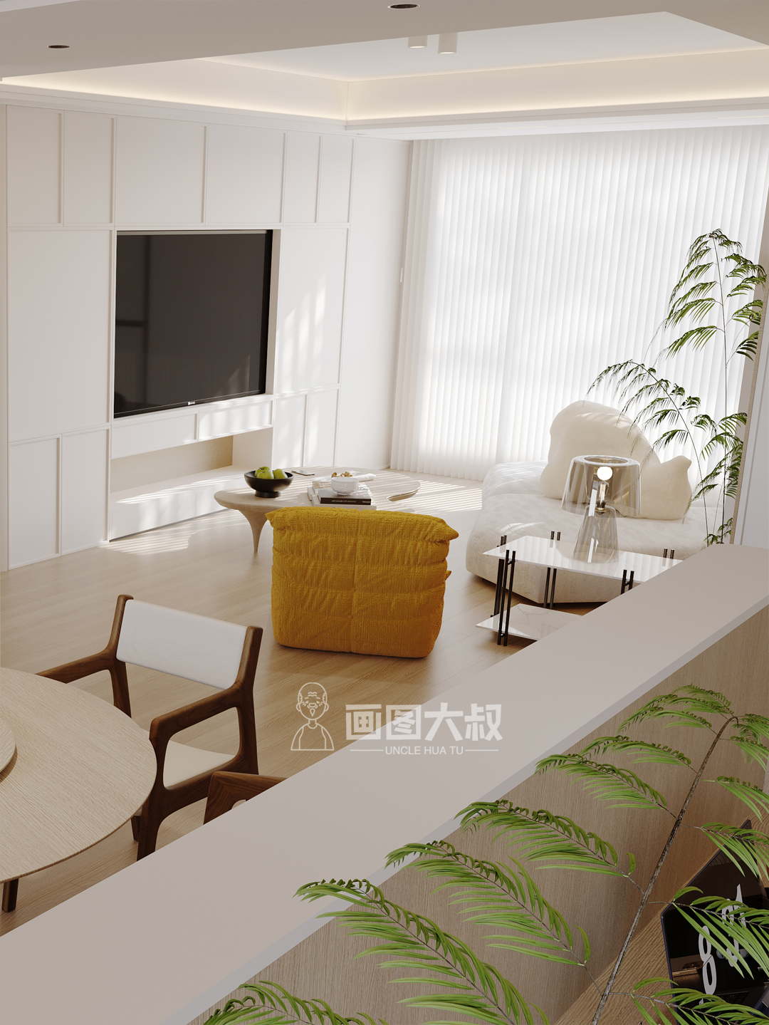 原木风效果图表现-4