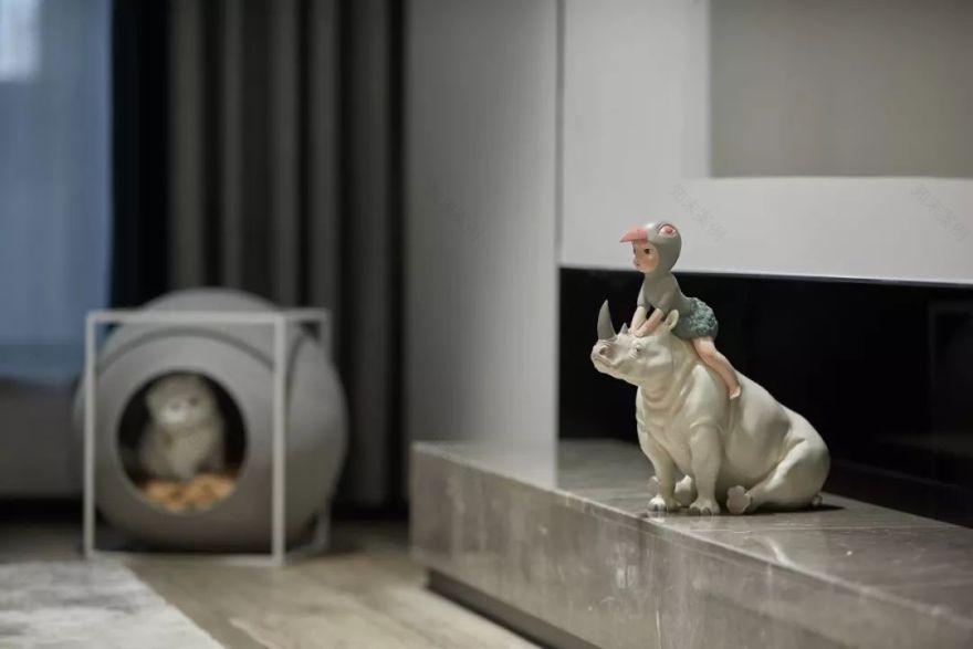 绿地兴港·航都会 | 小空间大欢喜的室内设计-29