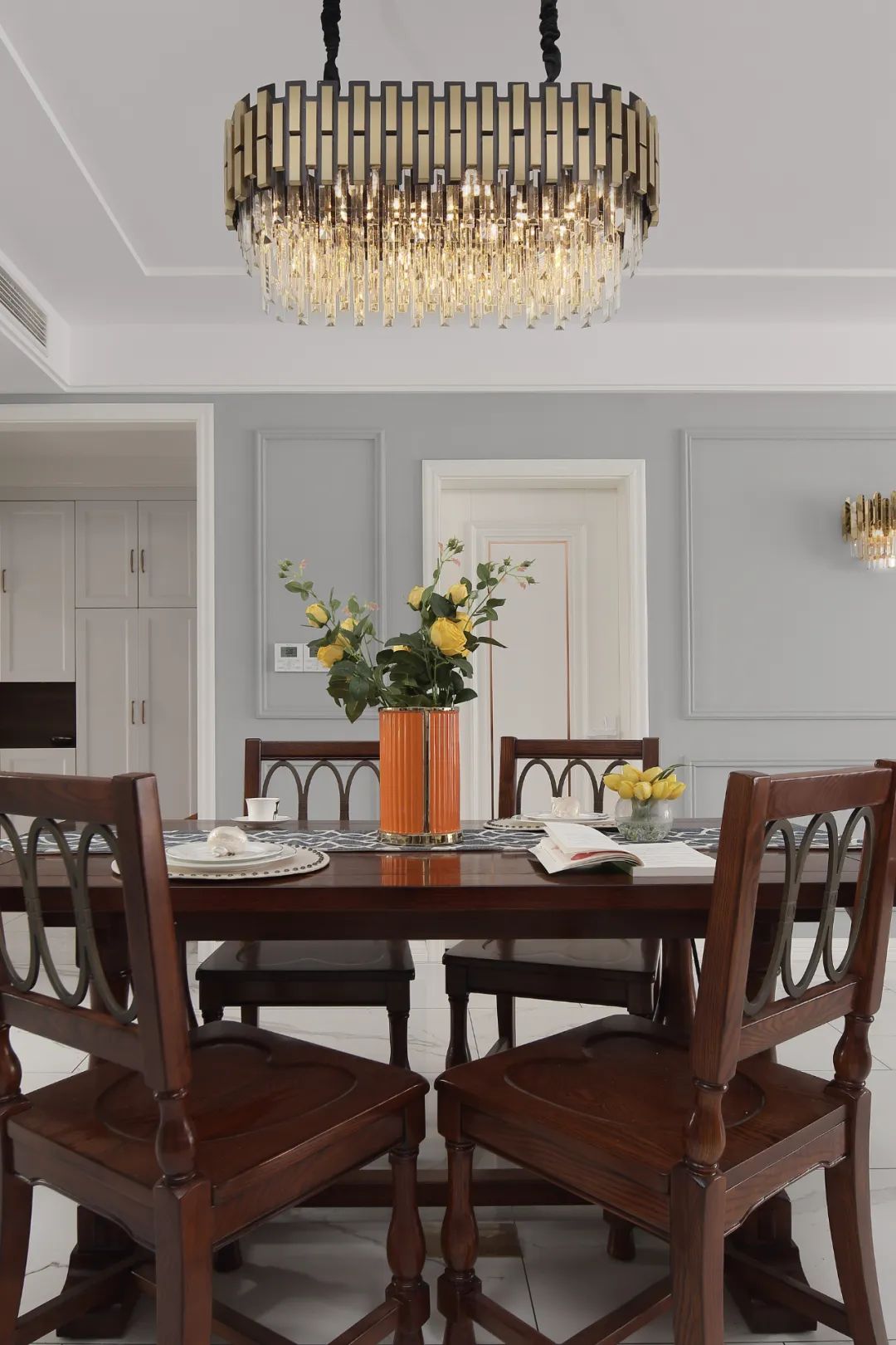 鹭岛荣府 220㎡现代美式轻奢家，温馨实用又充满艺术气息-54