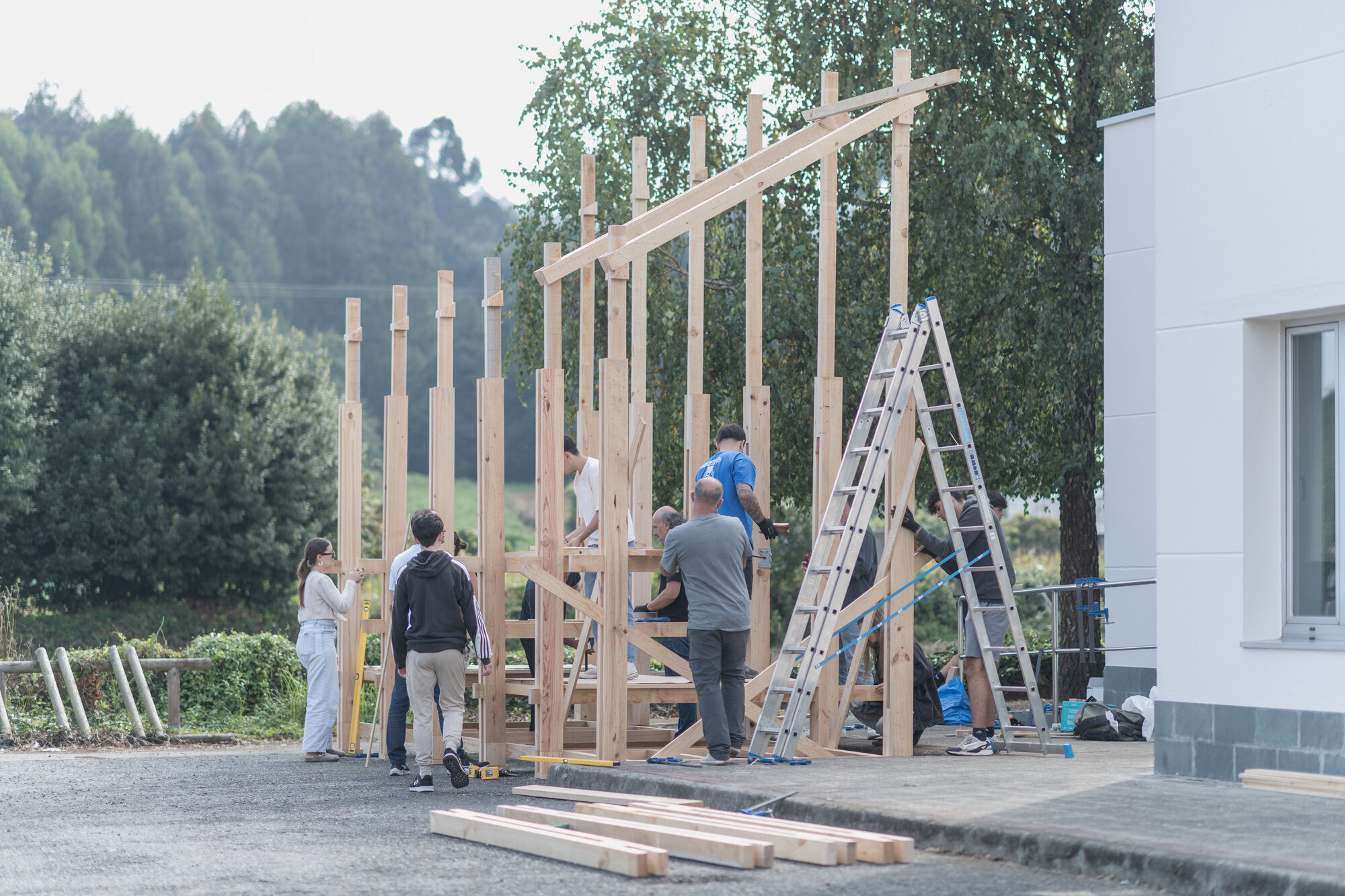凉棚安装丨西班牙丨CESUGA 建筑学院,Erazo Pugliese-43