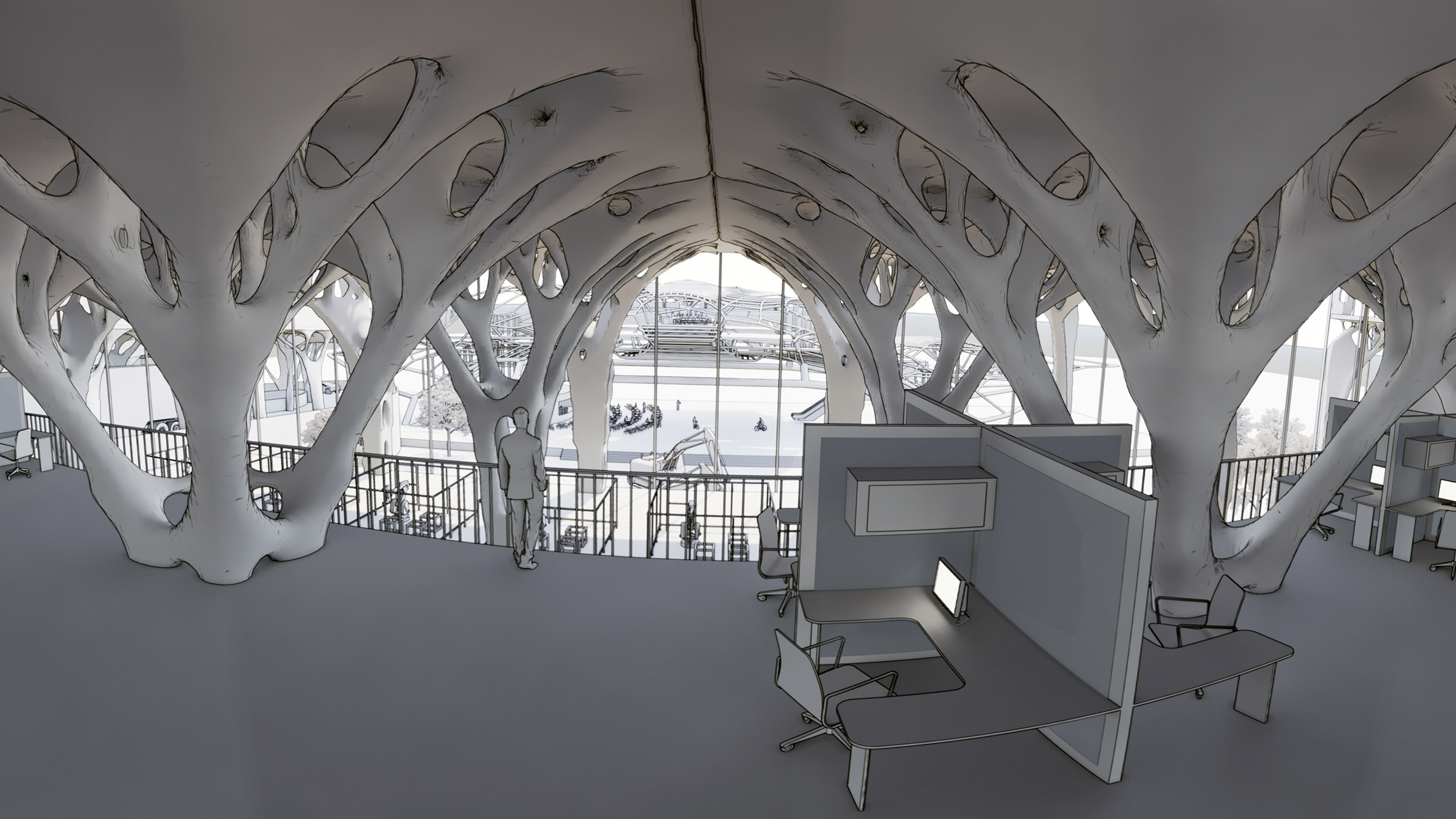 新加坡国立大学建筑硕士生作品展,探索未来建筑的可能性-57