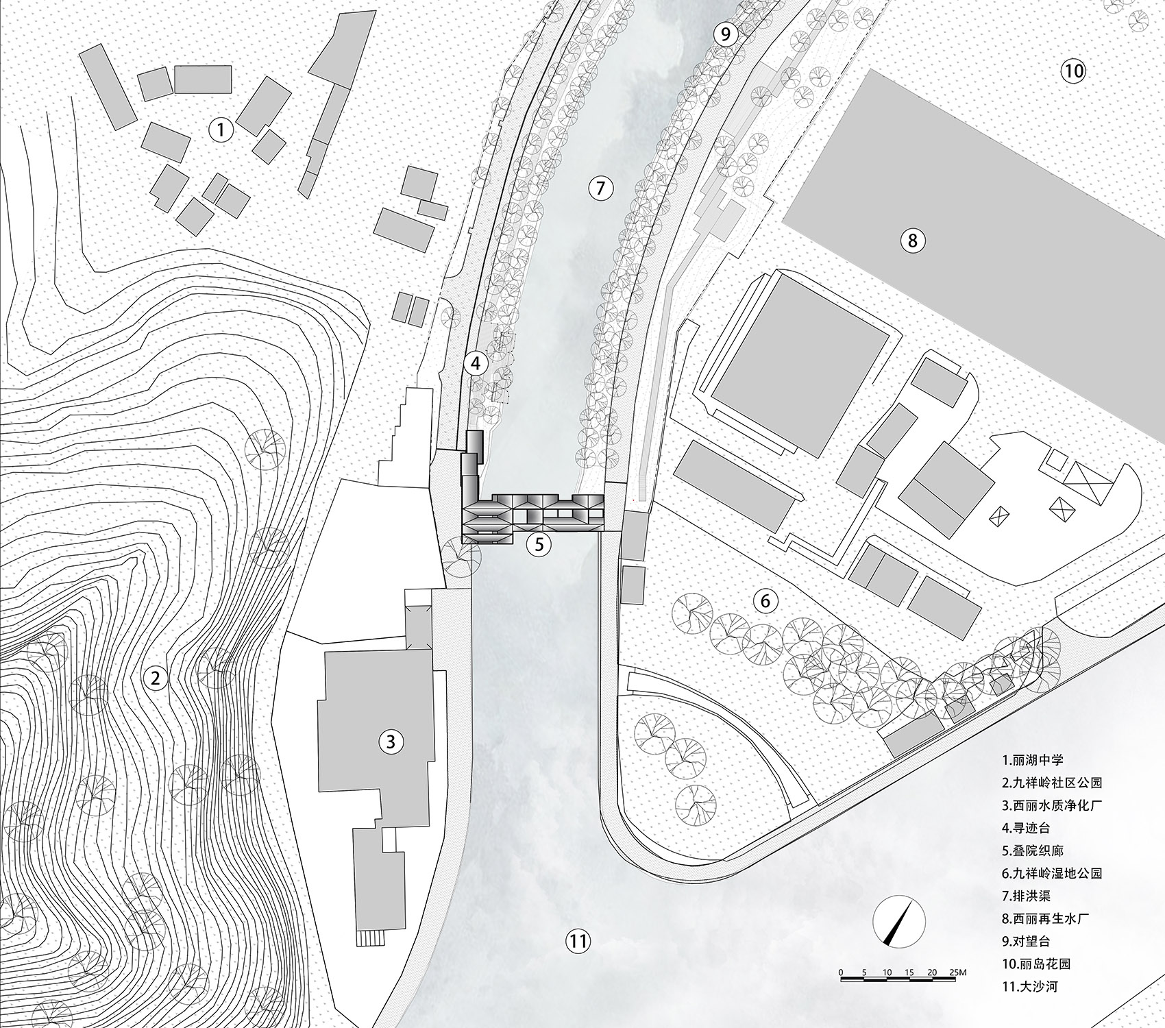 西丽水库排洪渠段绿道丨中国深圳丨同济原作设计工作室-122