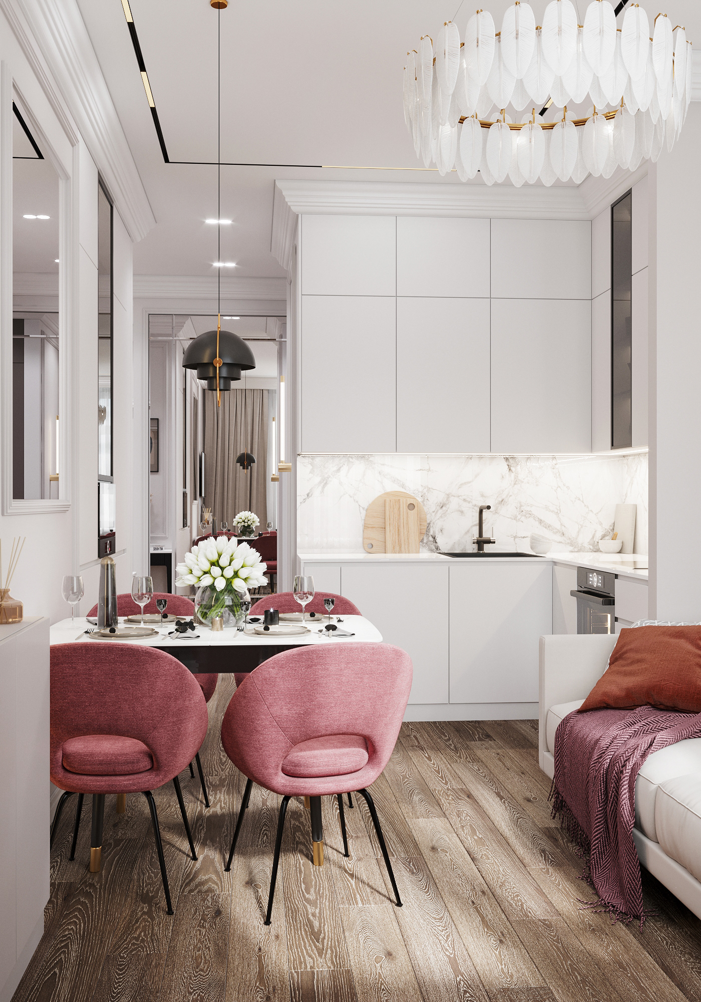 Pink and red Lovers-3