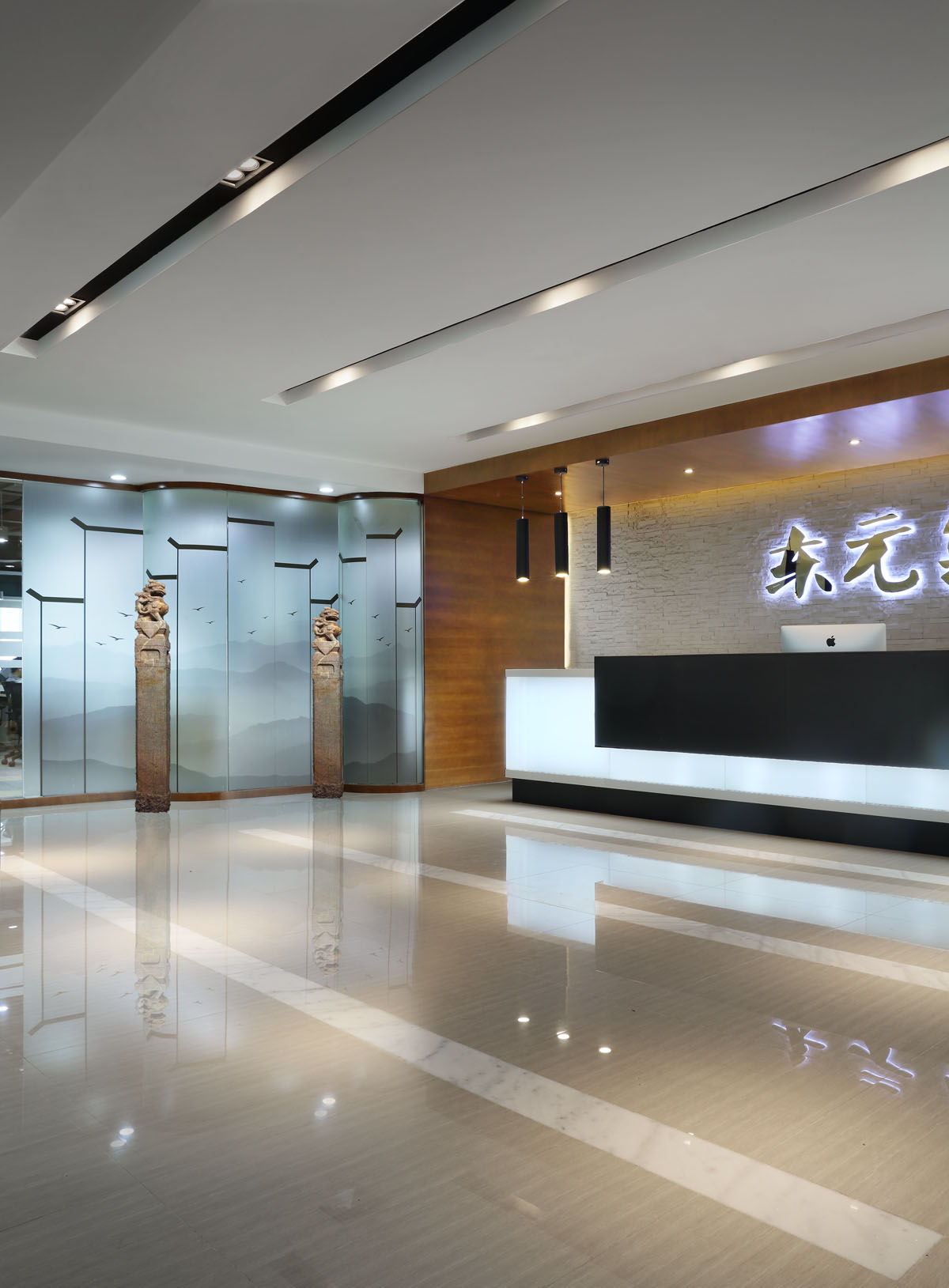 艾艾贴生物科技公司新中式办公室设计-13