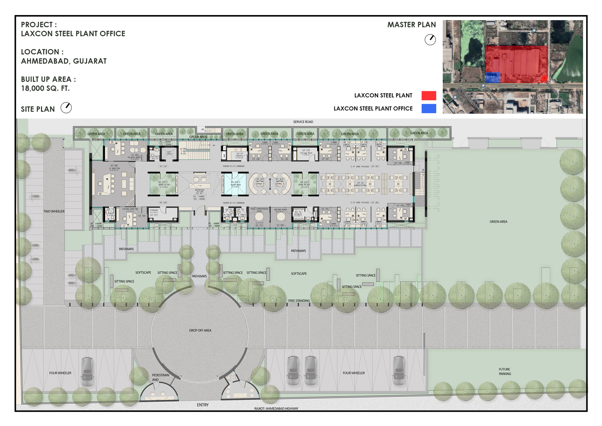 La·con Steel Plant 办公楼丨印度丨Urbanscape Architects-35