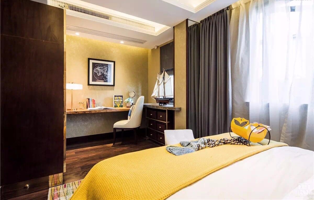 240㎡南京五矿样板房设计  高文安设计公司-33