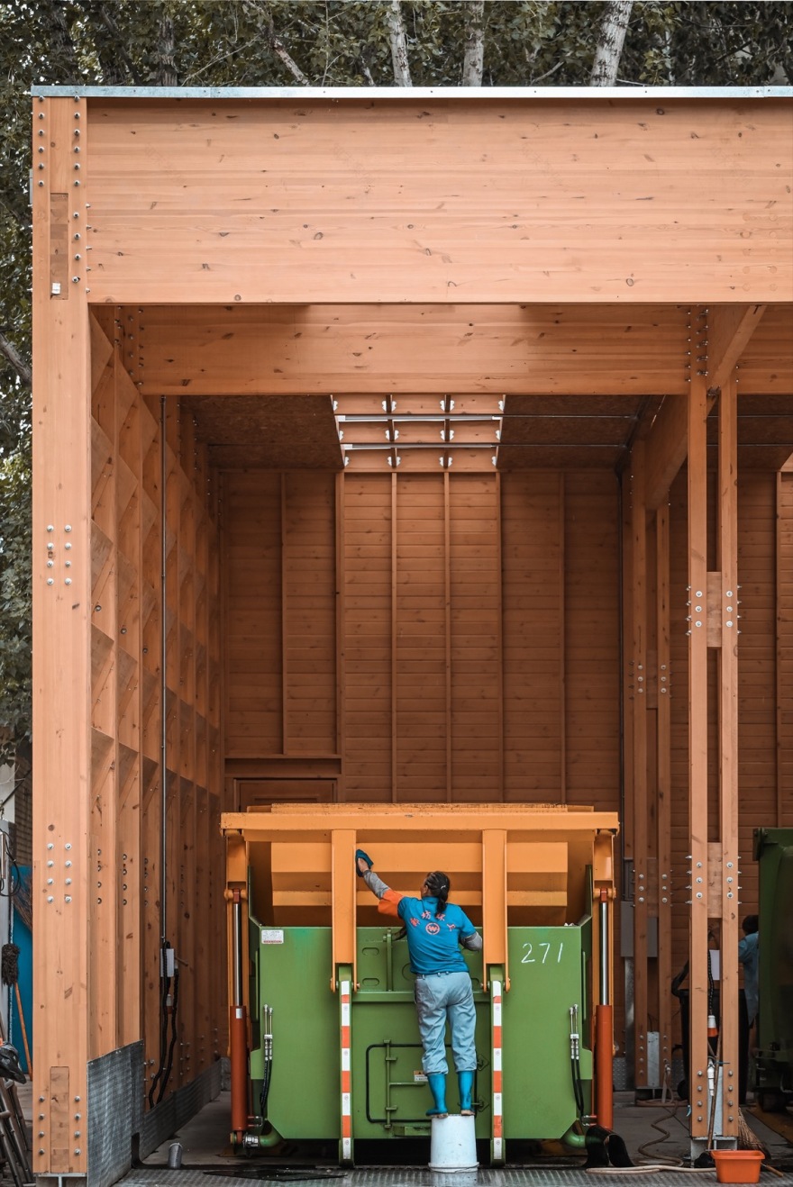 重建城市角落的微型秩序·廊坊北凤道垃圾中转站设计丨中国河北丨园里建筑-75