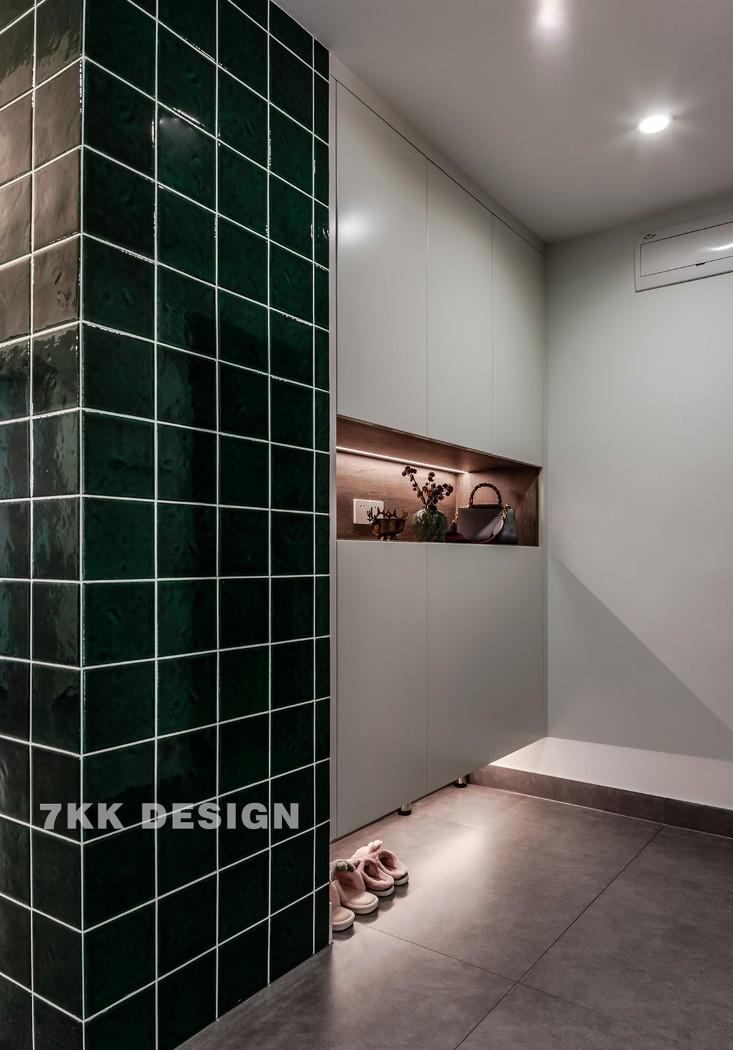 复古清新绿意北欧亲子宅,收纳与美学兼具-11