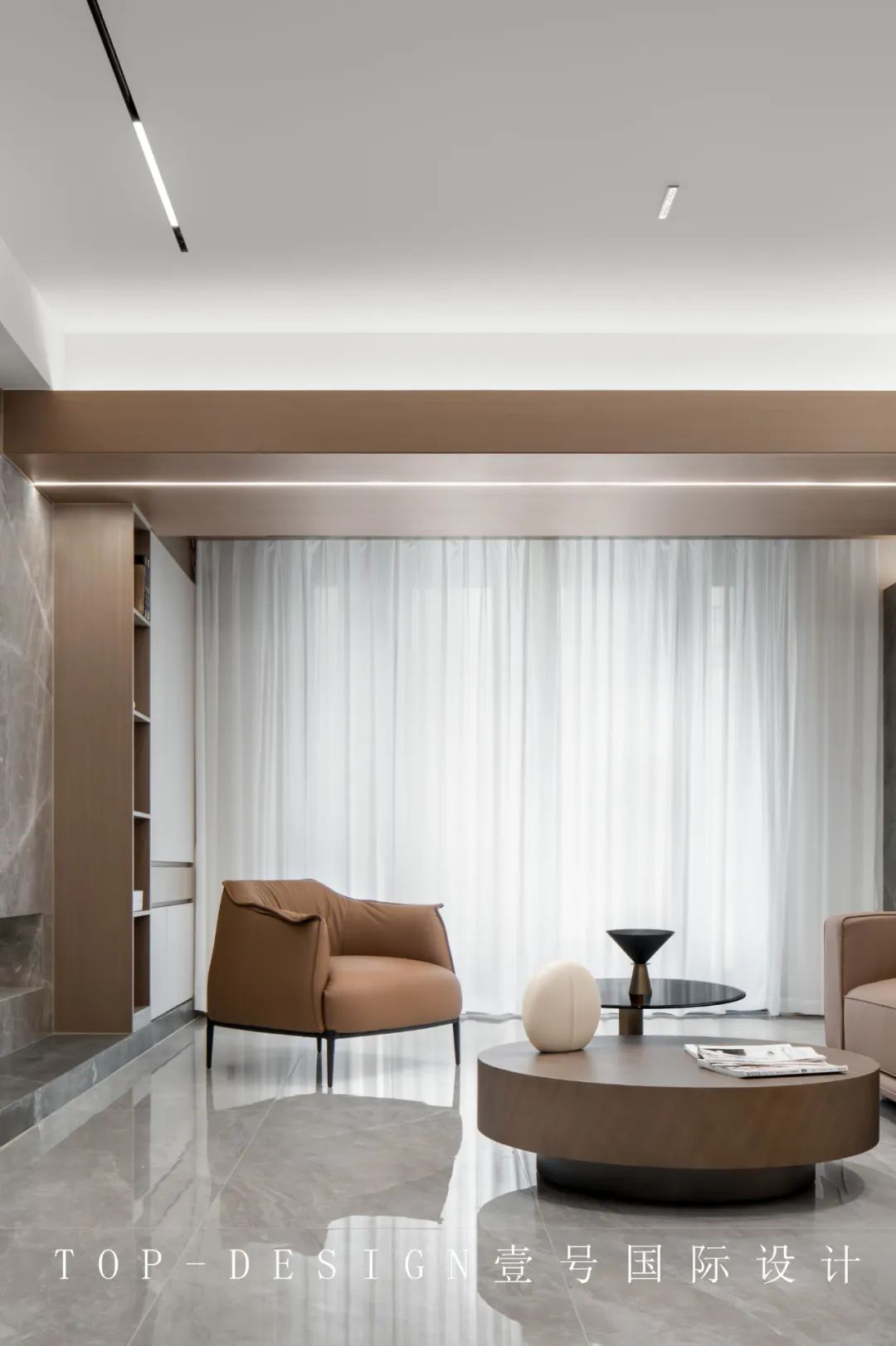 香山麓院现代轻奢别墅设计丨壹号国际设计-20