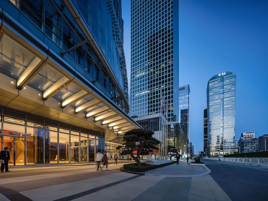 北京阳光金融中心丨中国北京丨易兰规划设计院,伍兹贝格建筑-25