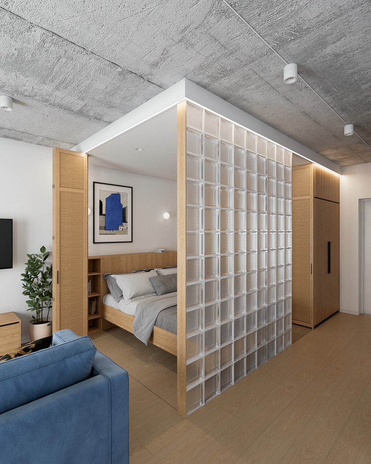 40㎡开放式空间设计-8