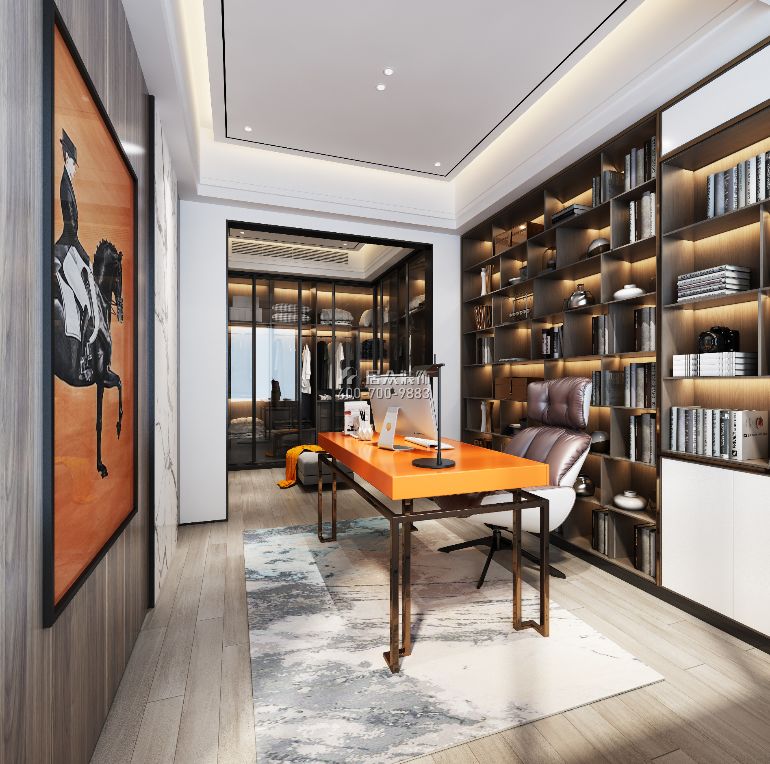 居众案例│260㎡欧式风格，典雅大气中透着不俗！-18