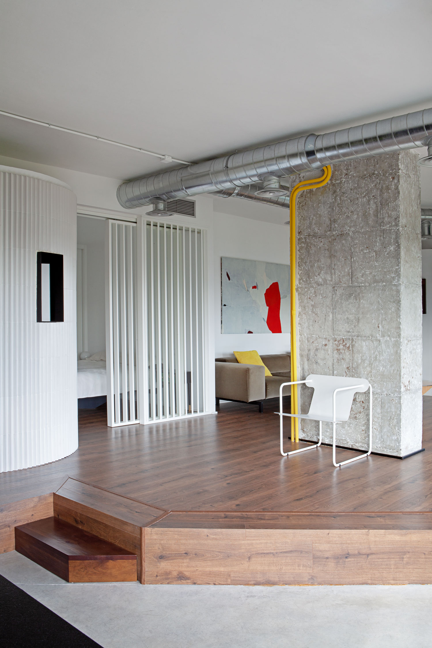 西班牙马德里GEOM co阁楼公寓/Ignacio Hornillos设计-17