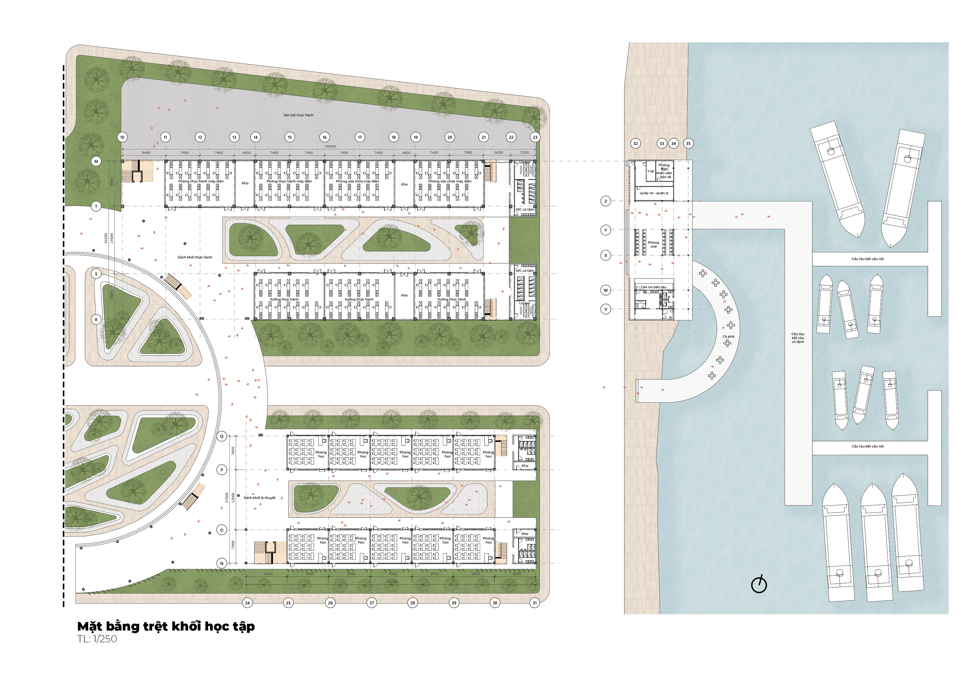 Đồ án công cộng: Trường cao đẳng giao thông vận tải-9