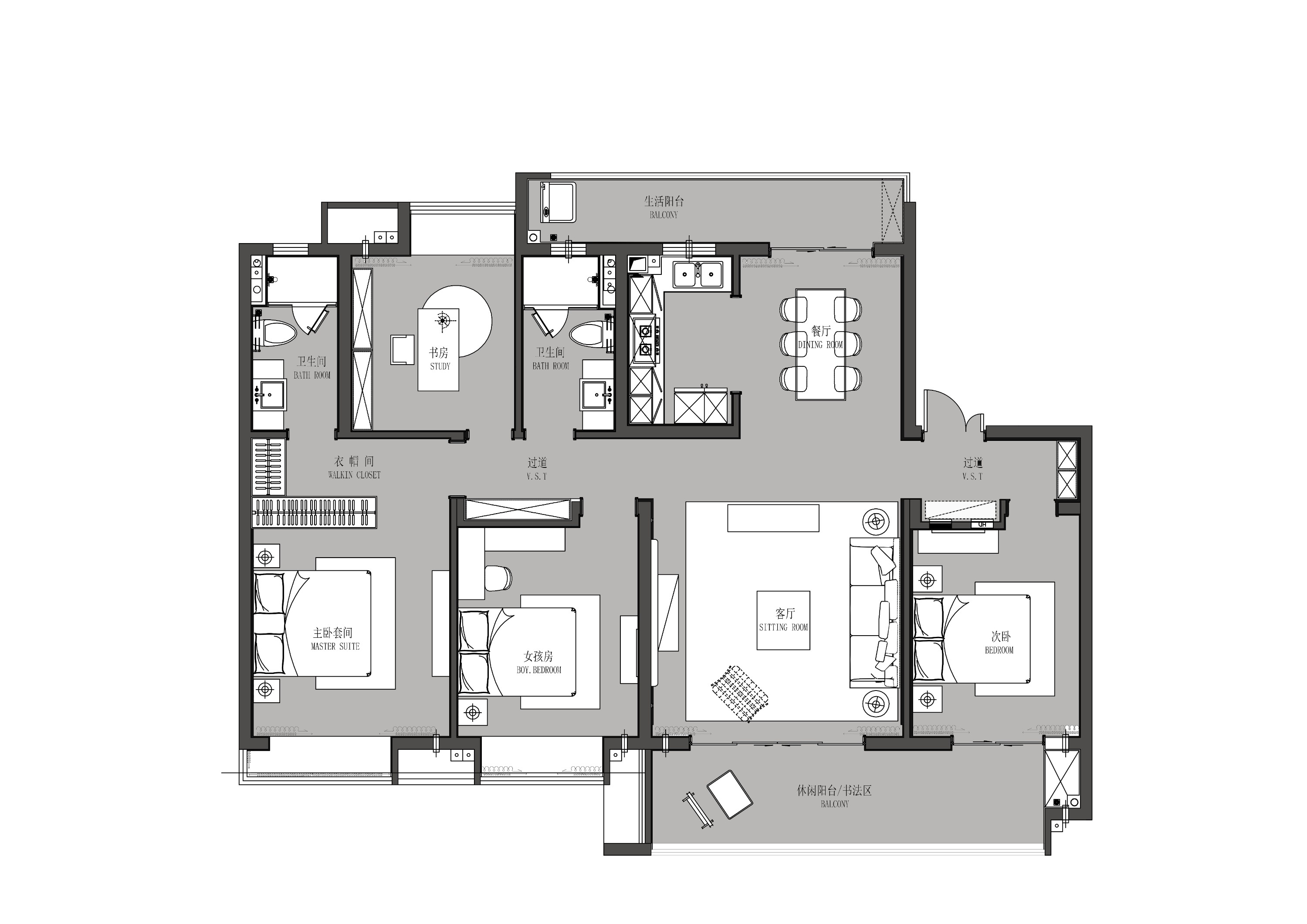株洲·中大城「样板房」丨中国株洲丨亚兰设计-156