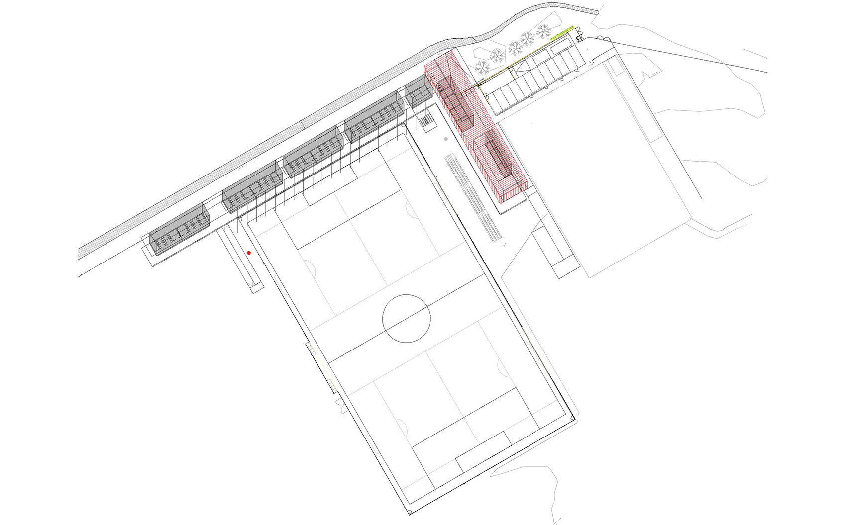 Matadepera球场观赛台，市政体育设施的支持性空间 / BAMMP Arquitectes-26