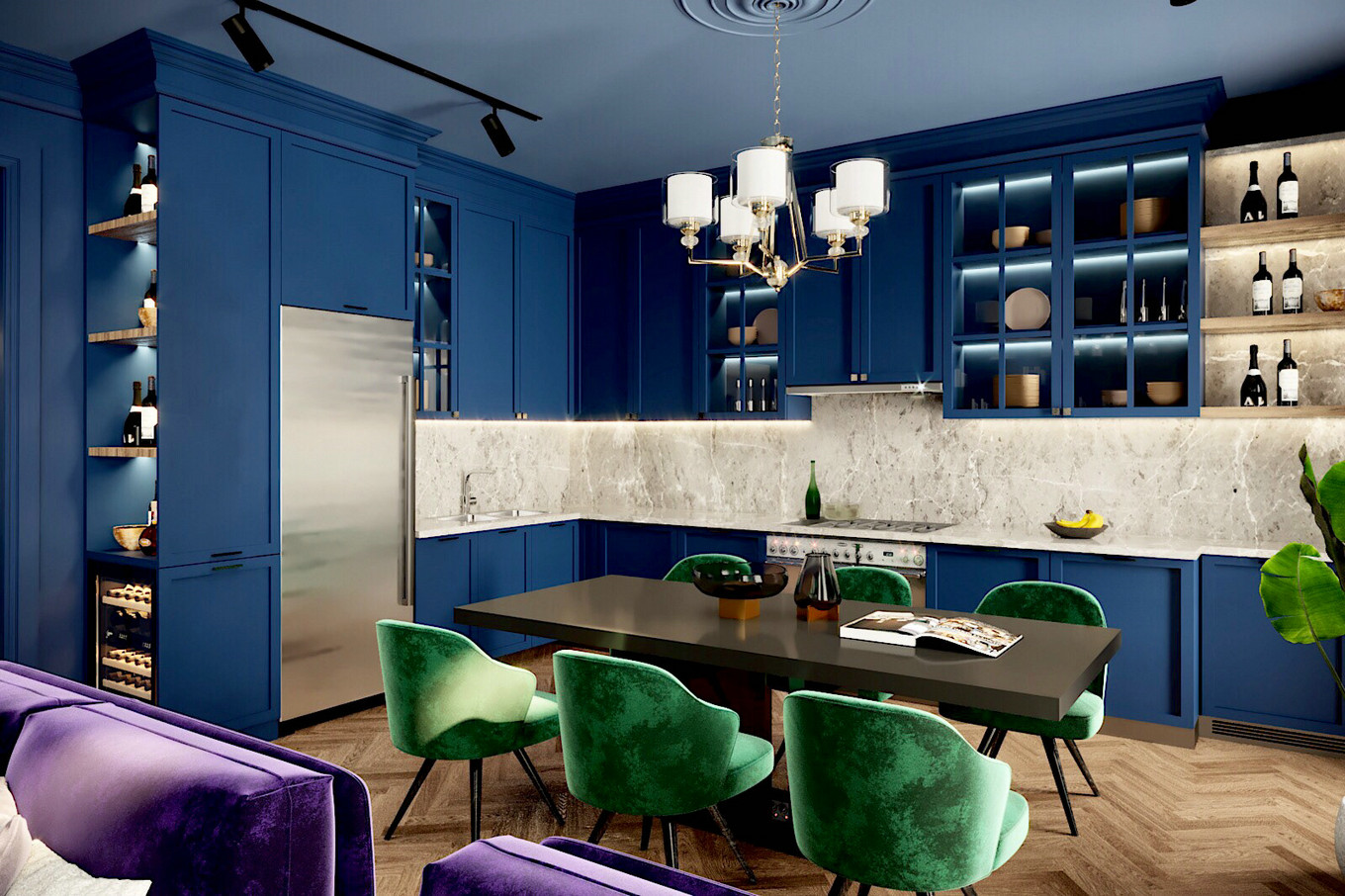 欧式居所，色彩斑斓的生活空间-6