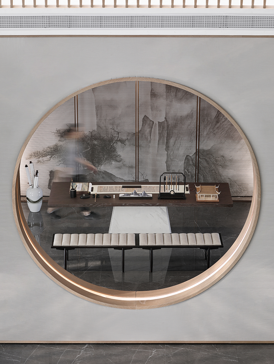 新中式美学,欧谷山语泉售楼处与样板房设计-141