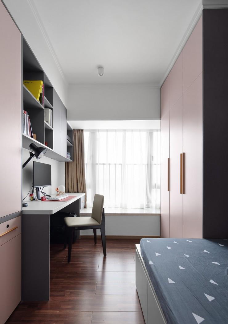 301设计研究所丨平层丨复古色彩与现代元素的完美融合-19