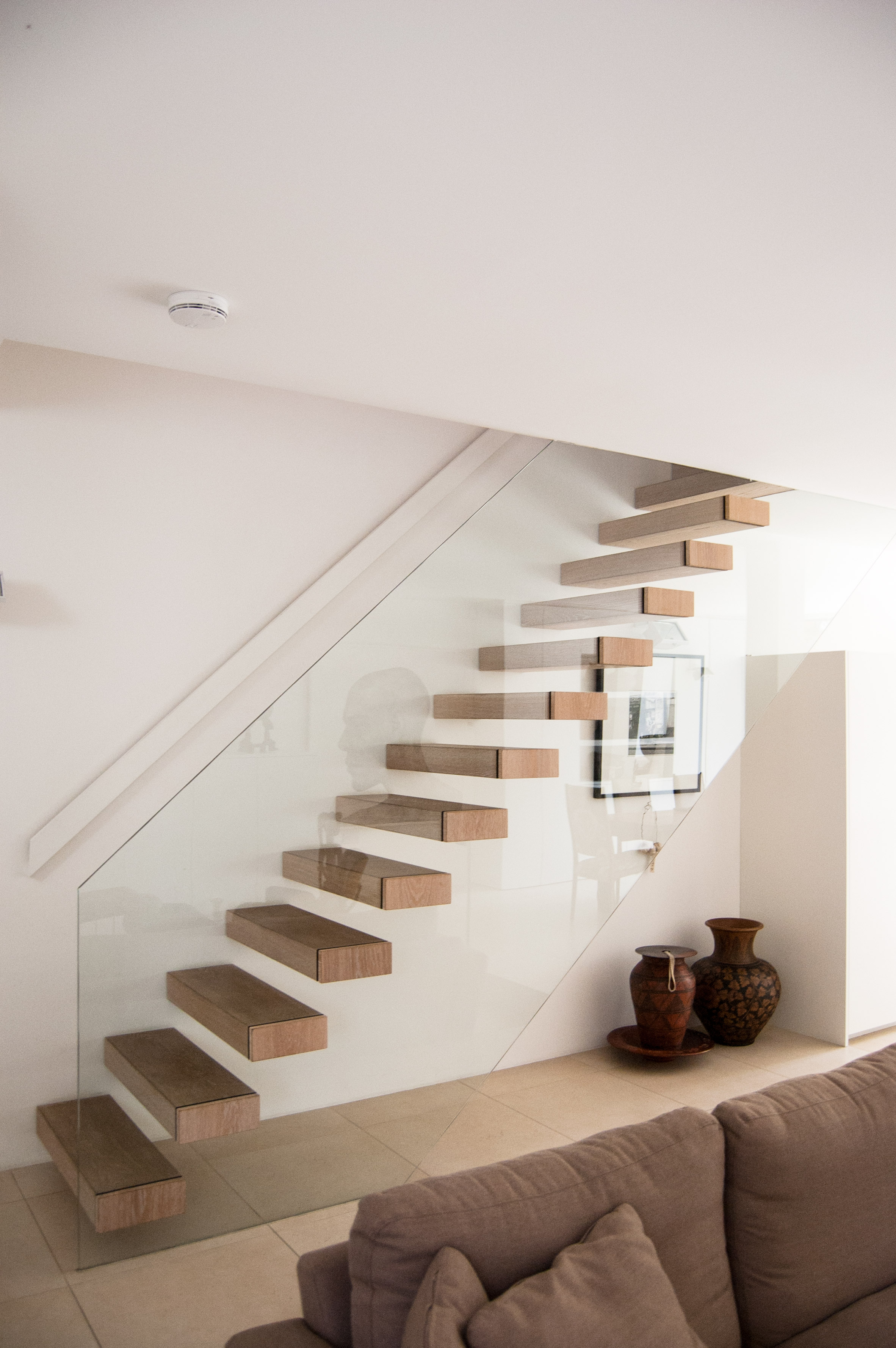 William Tozer adds white-walled living spaces to renovated Victorian house-11