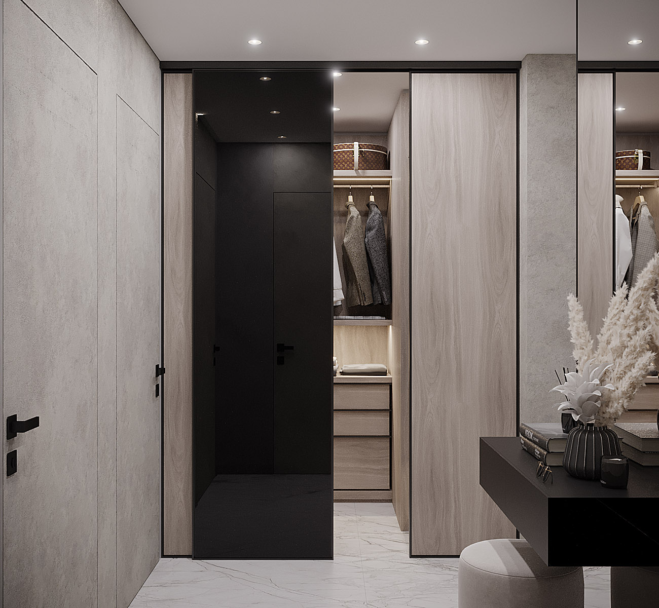 Дизайн квартири 46 м2 (світлий варіант)-2