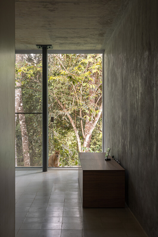巴西森林中的玻璃混凝土别墅丨巴西巴西利亚丨Estúdio MRGB-17