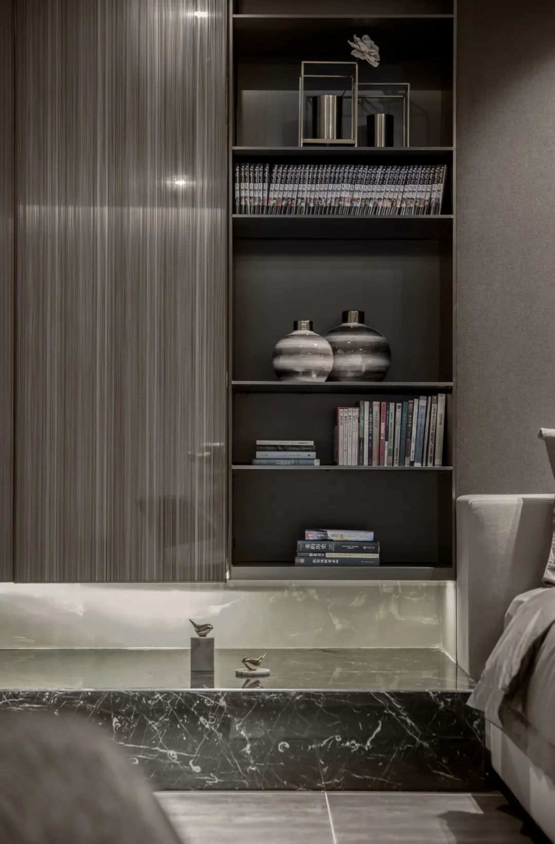 深圳福田区 1000㎡顶级奢华会所设计 | 低调优雅的高级灰空间-56