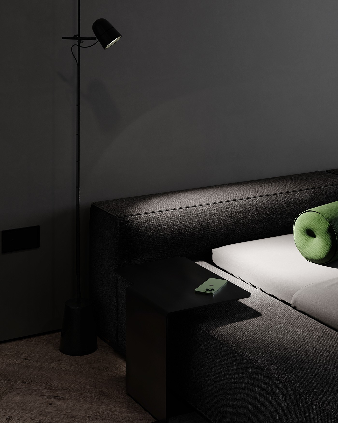 极简黑质感空间  打造精致沉稳住宅！-25