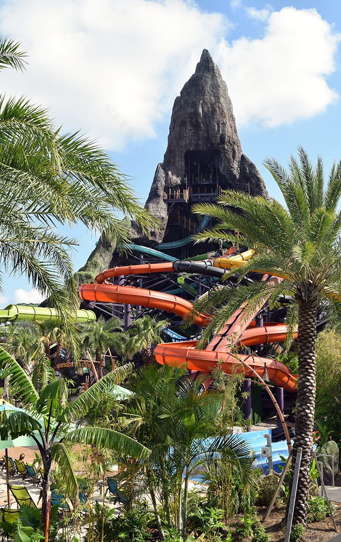 Volcano Bay | Theme Park Layout Design-22