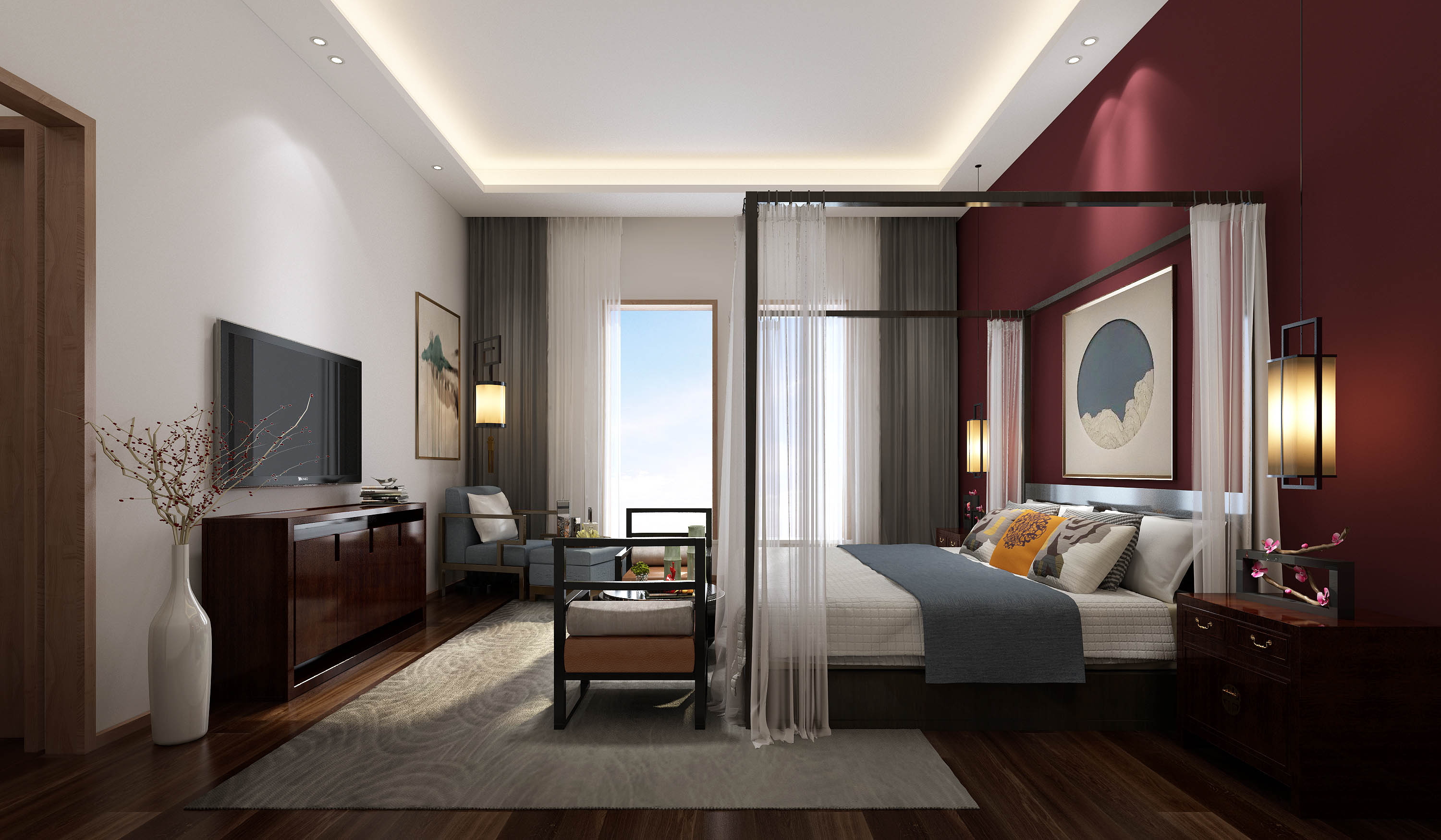 温婉优雅的中式美 | 荷花淡雅之意-7