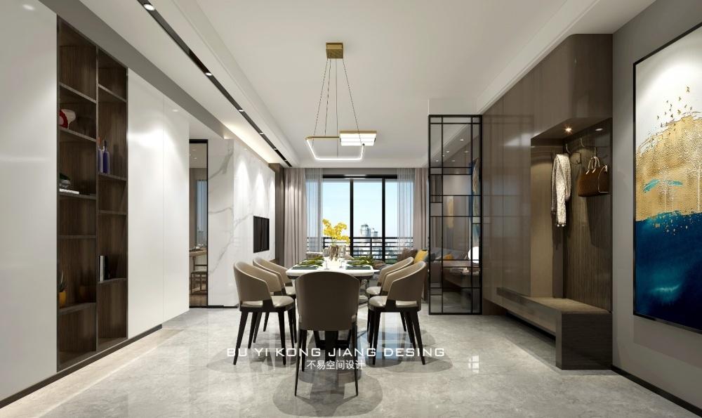 现代灰色调居家空间设计-2