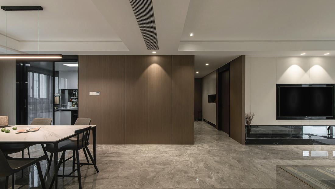 森罗设计 · 浅色系客厅与香槟色卧室-23