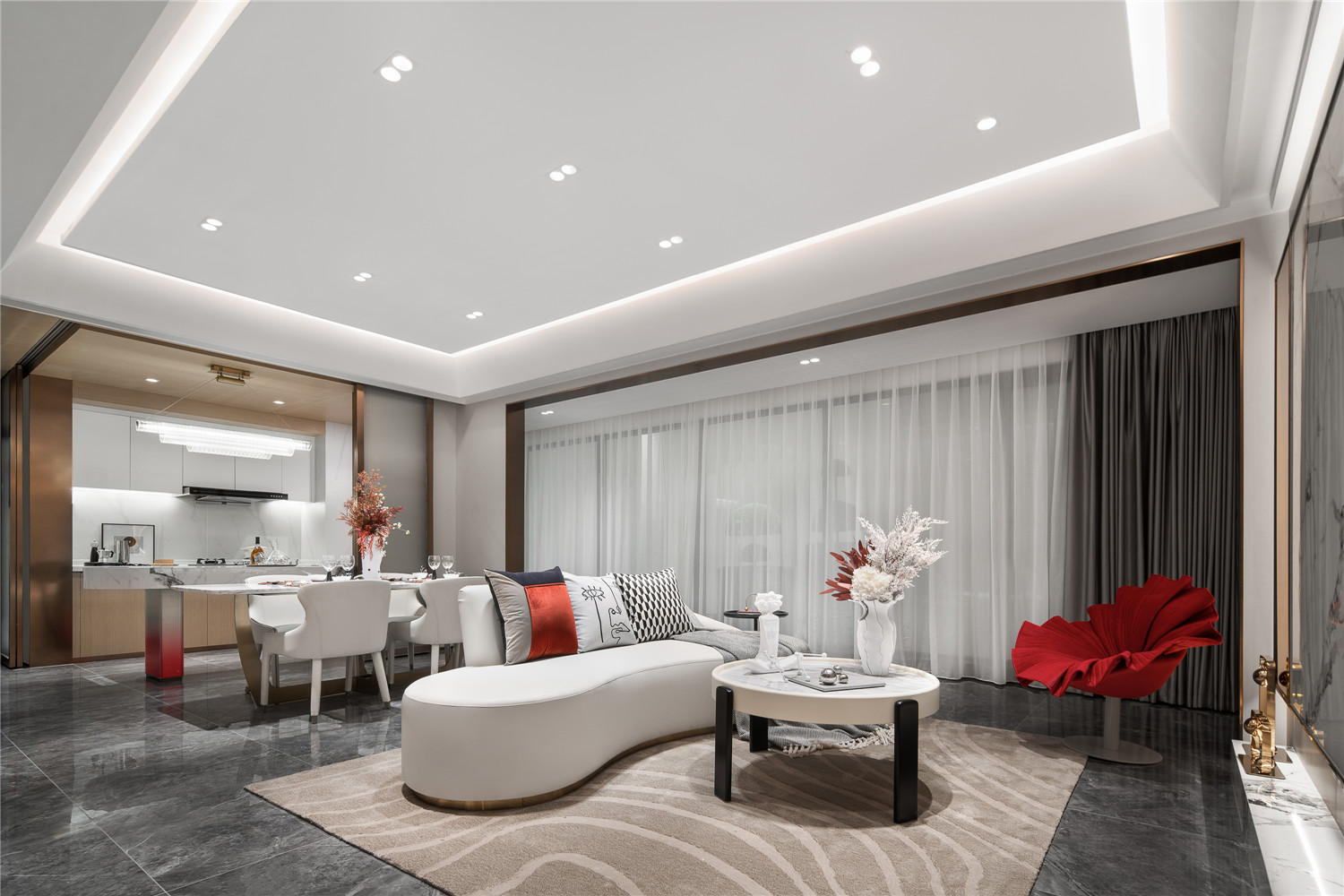 资阳天翊京皓·云麓177样板间丨中国资阳丨九度设计成都公司-25