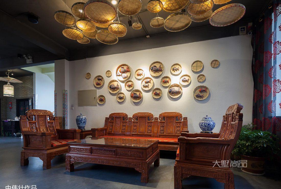 大墅尚品·复古风格鱼头故事中餐厅设计-30