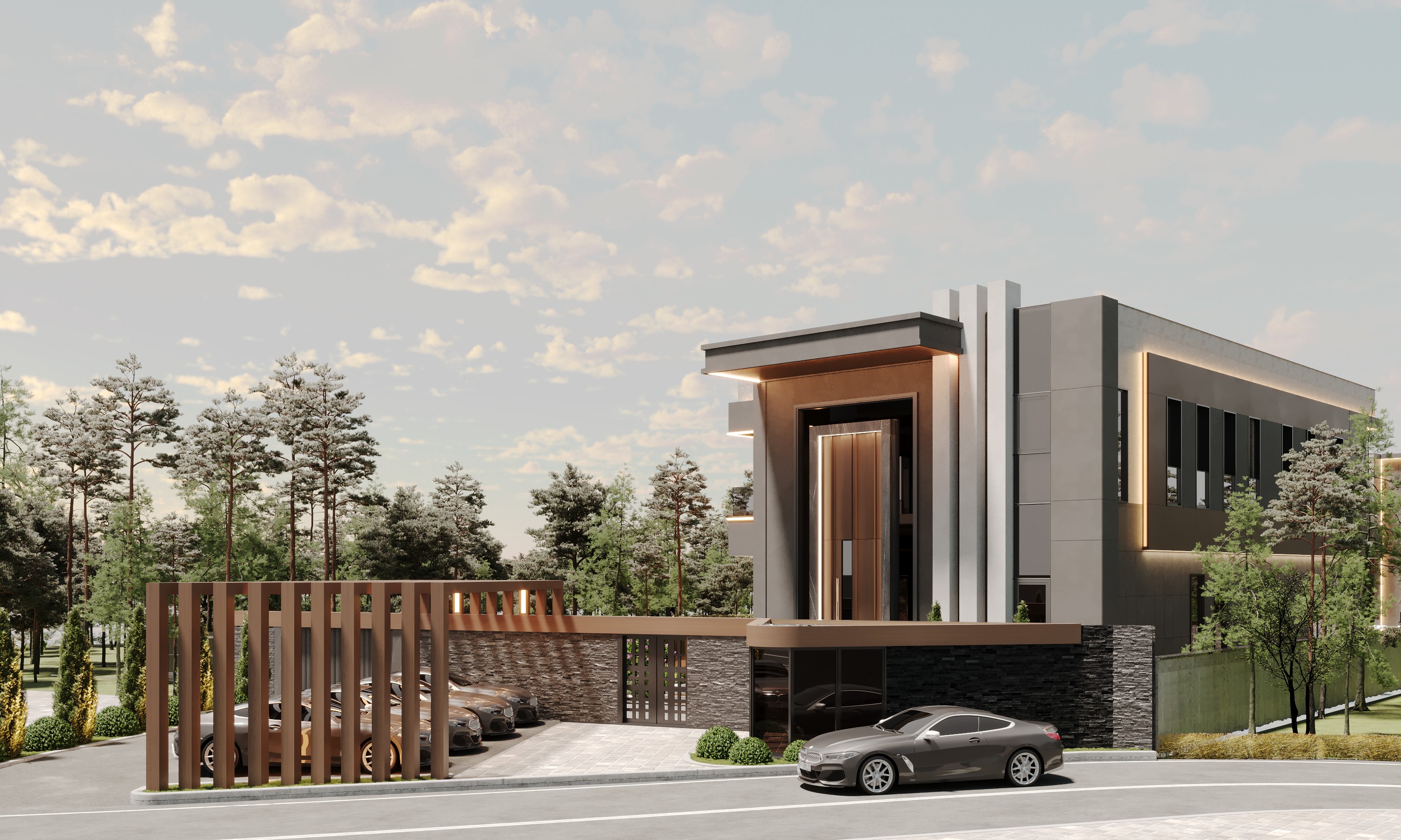 哈萨克斯坦豪华别墅项目-1