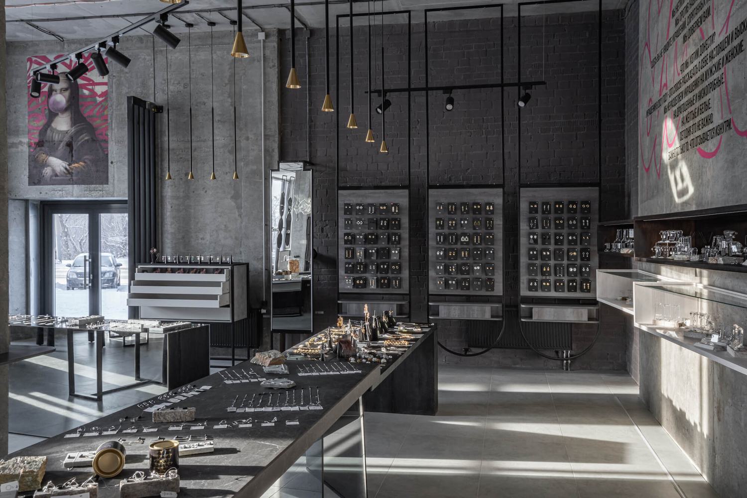 ACSY 珠宝店丨俄罗斯车里雅宾斯克丨米开朗基罗设计工作室-23