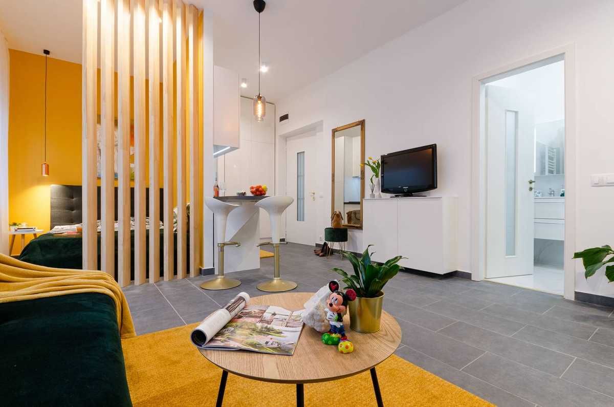 Квартиры студии в современном стиле, 5 проектов - Фото интерьеров-155