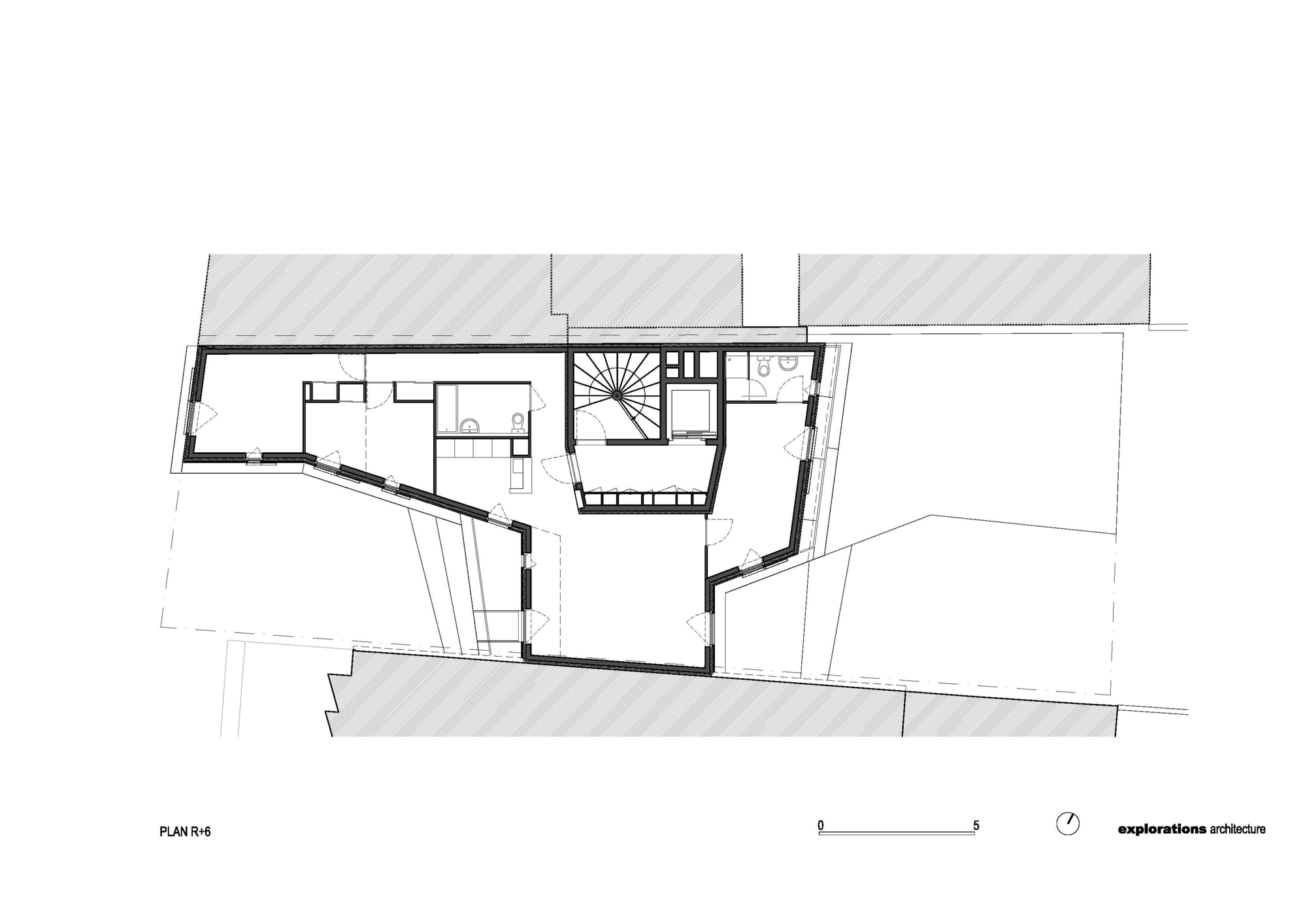 巴黎 Rue Du Chateau 公寓楼丨Explorations Architecture-33