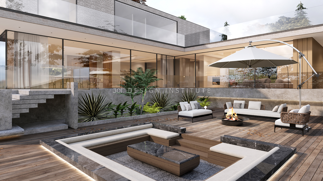 广州现代主义别墅丨中国广州丨301 设计研究所-7