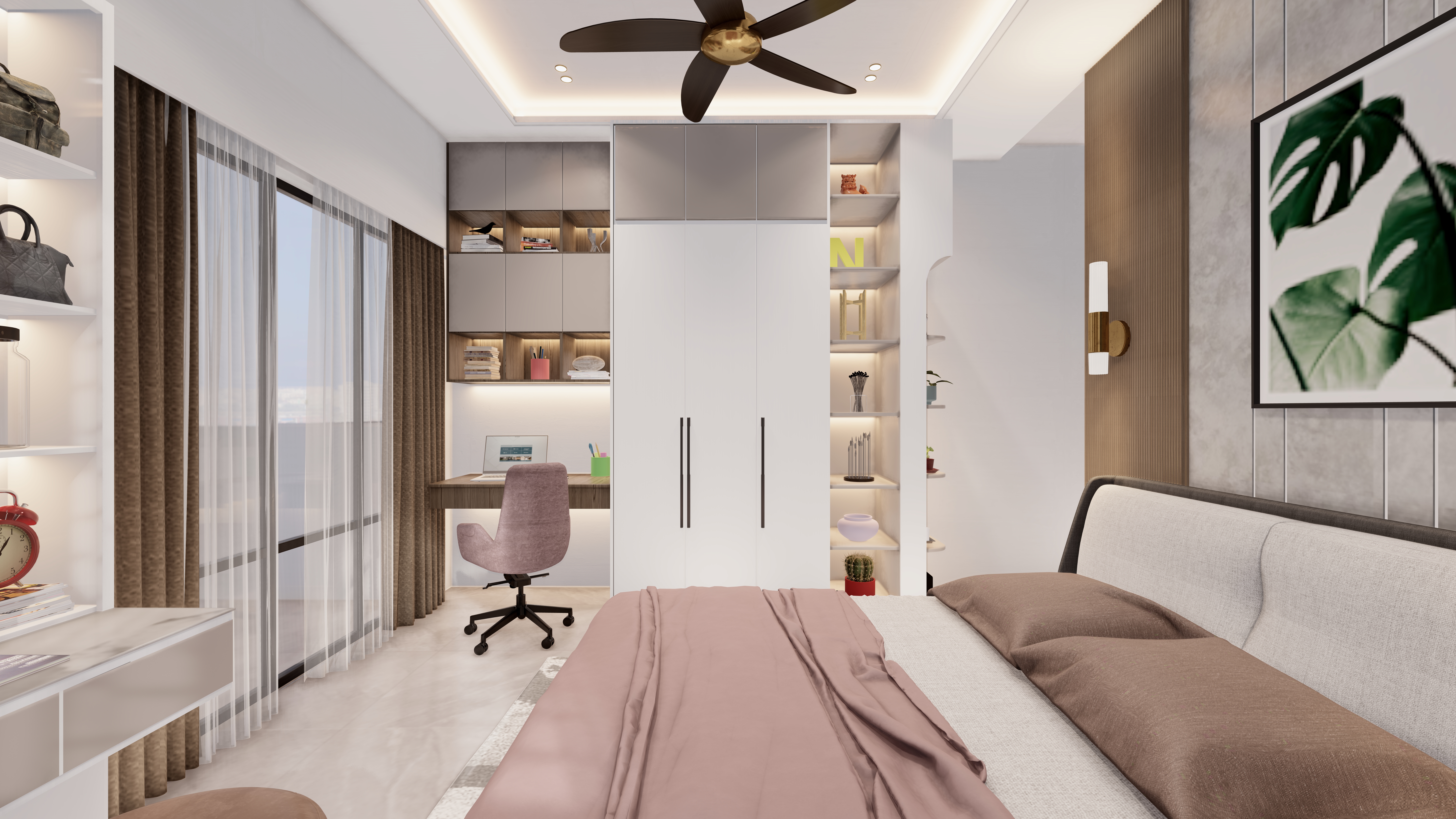 Mr· Forhad的3D室内可视化项目丨孟加拉国-18