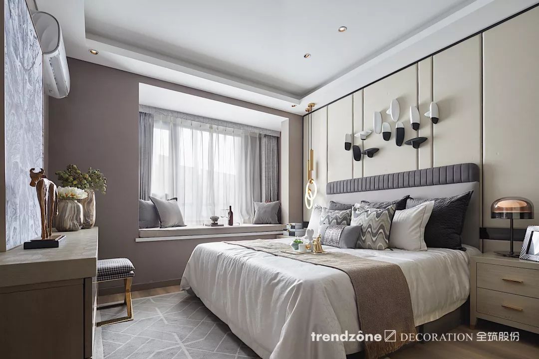 全品装饰 | 郑州华侨城 X 莫兰迪色，抽象与现实的正确打开方式-33