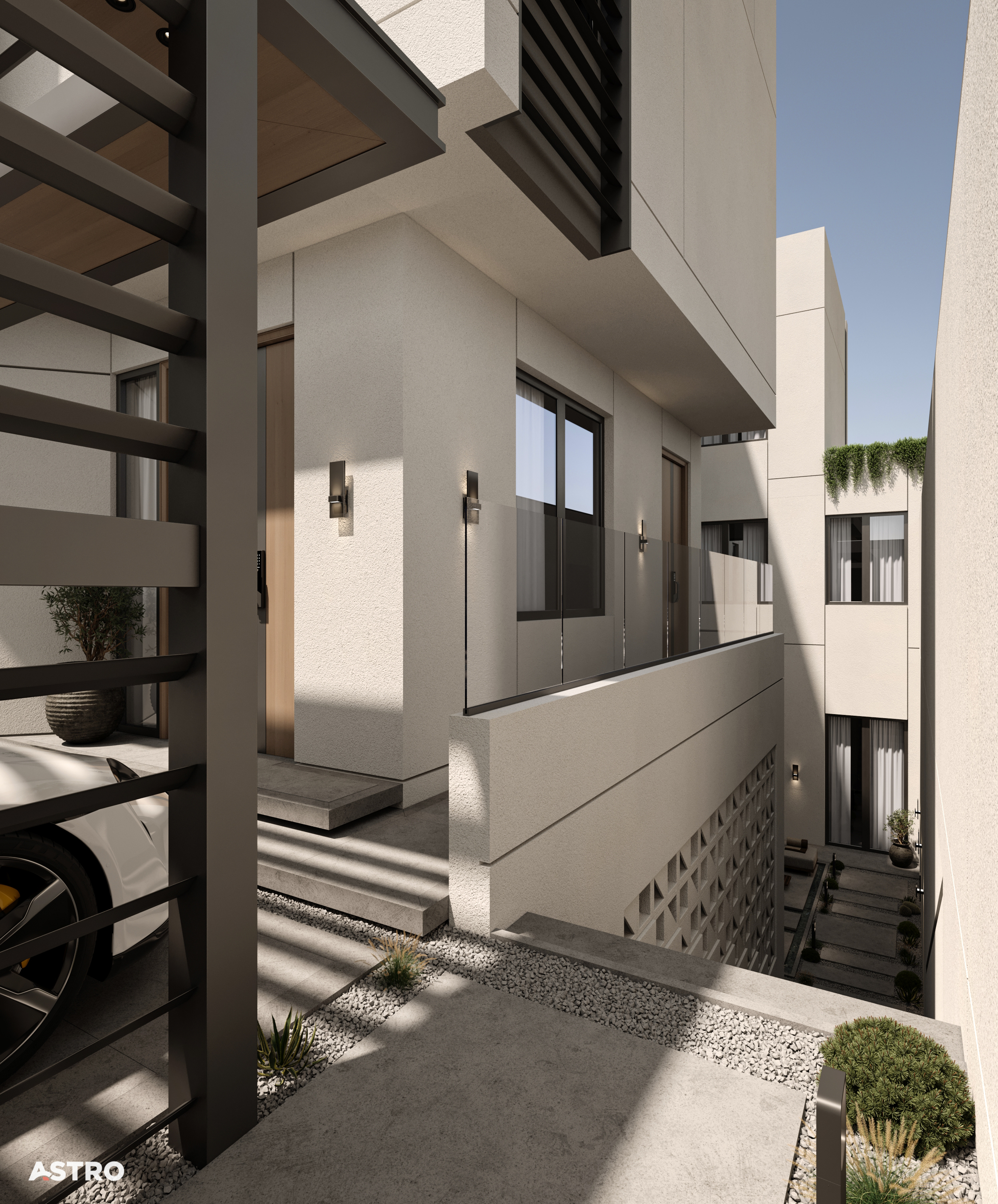 简约别墅设计丨沙特阿拉伯丨Astro Architects-18