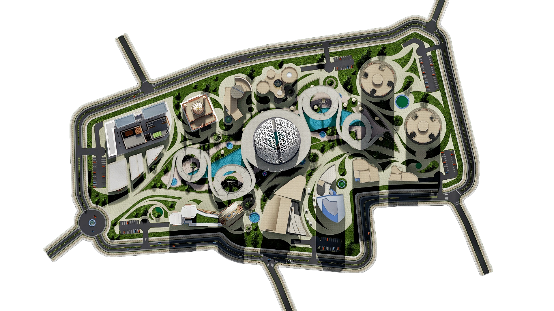 مشروع تصميم منطقة حضرية-10