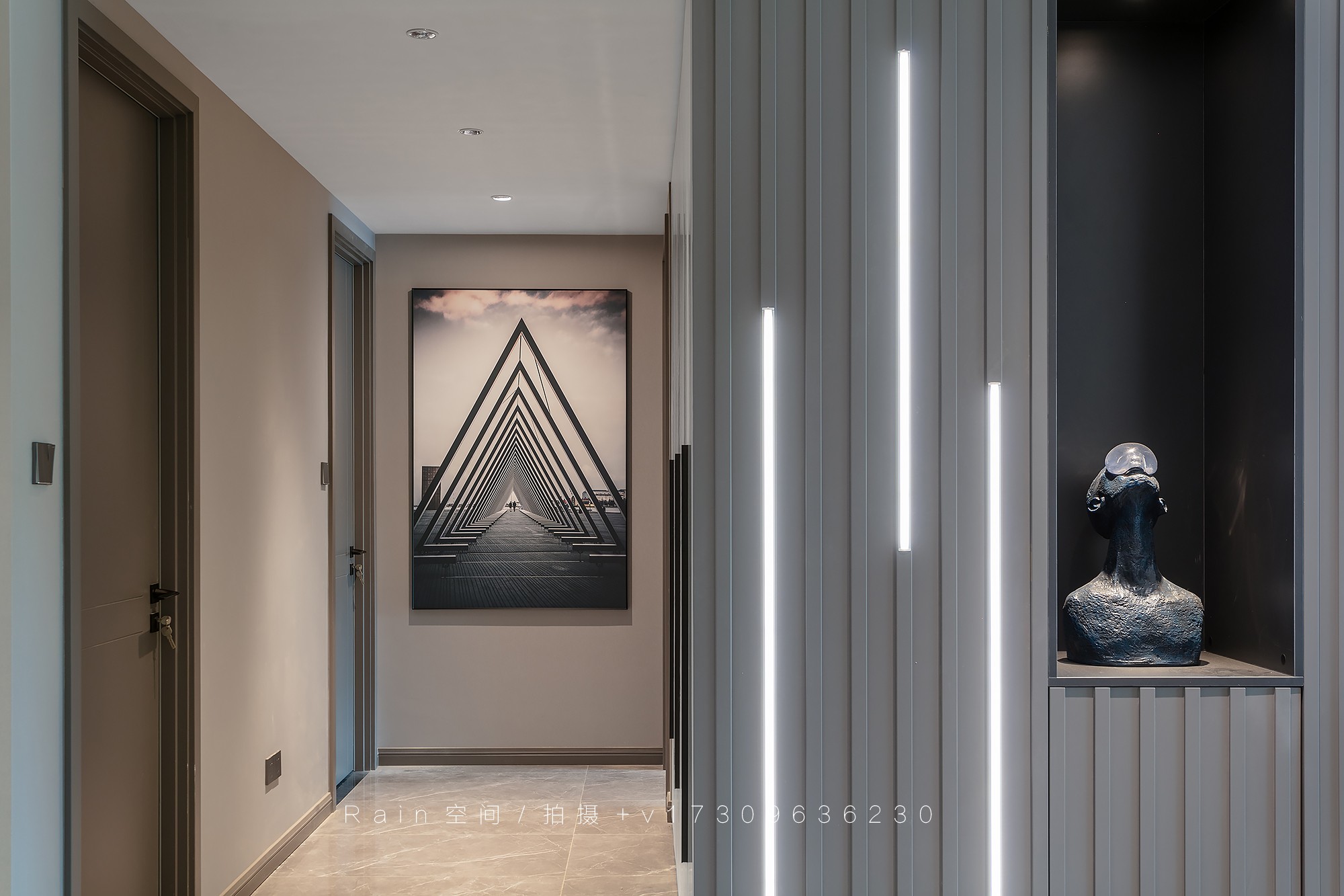 安展蔚然家园现代风格样板房丨中国芜湖丨芜湖市百视装饰-4