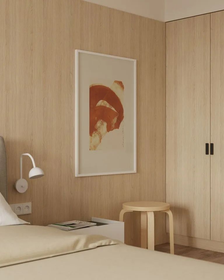 现代一室一厅 68㎡公寓丨室内设计工作室 nude-46