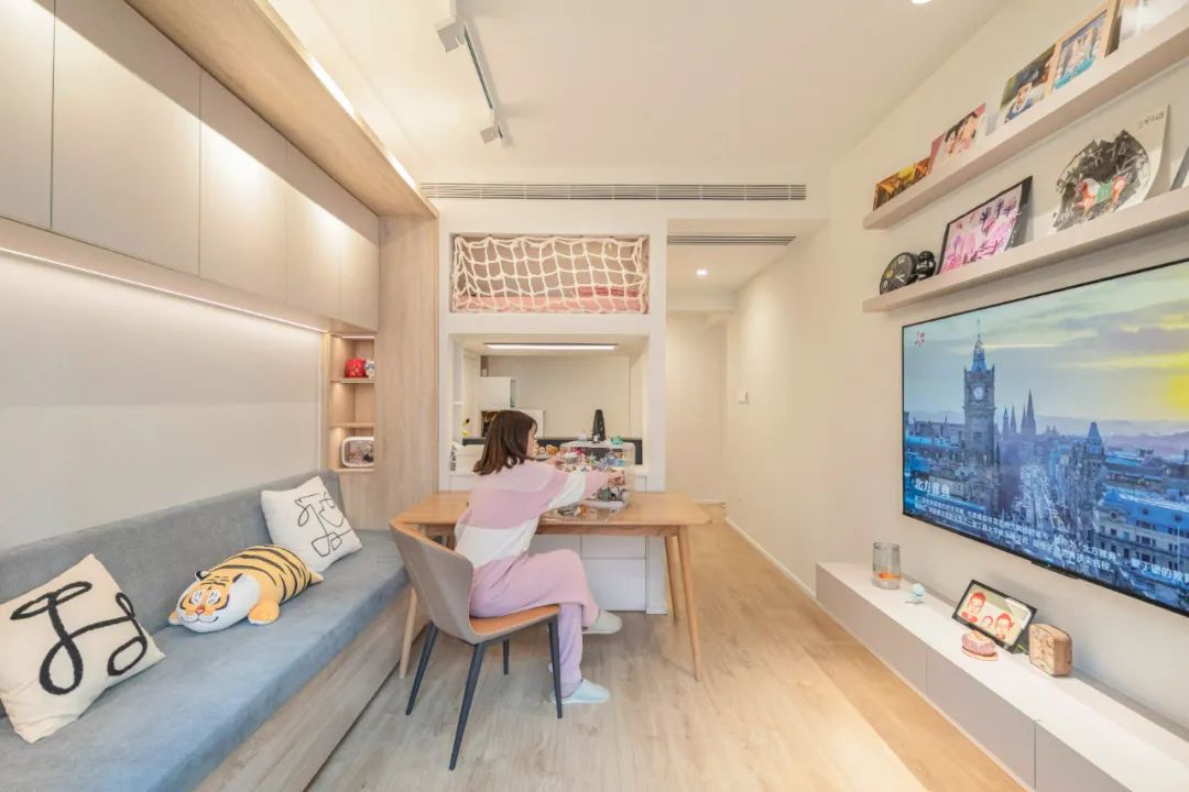 60㎡学区房逆袭 · 一家三口的温馨家园丨中国北京丨恒田设计-3
