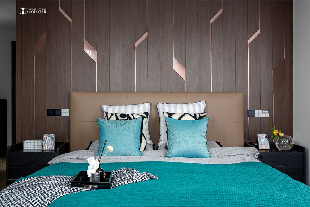 简约黑白灰,现代主义情怀的南北通透之家-62