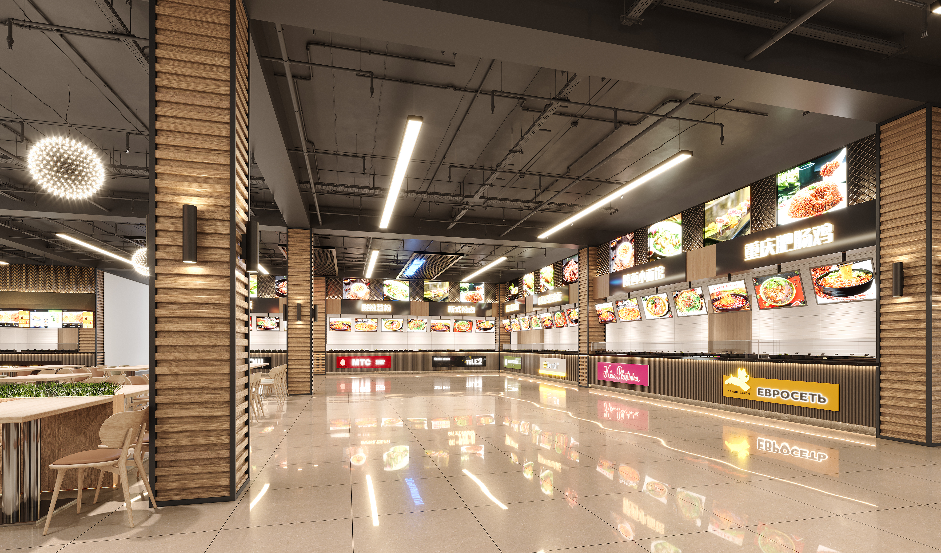 学校食堂效果图-0