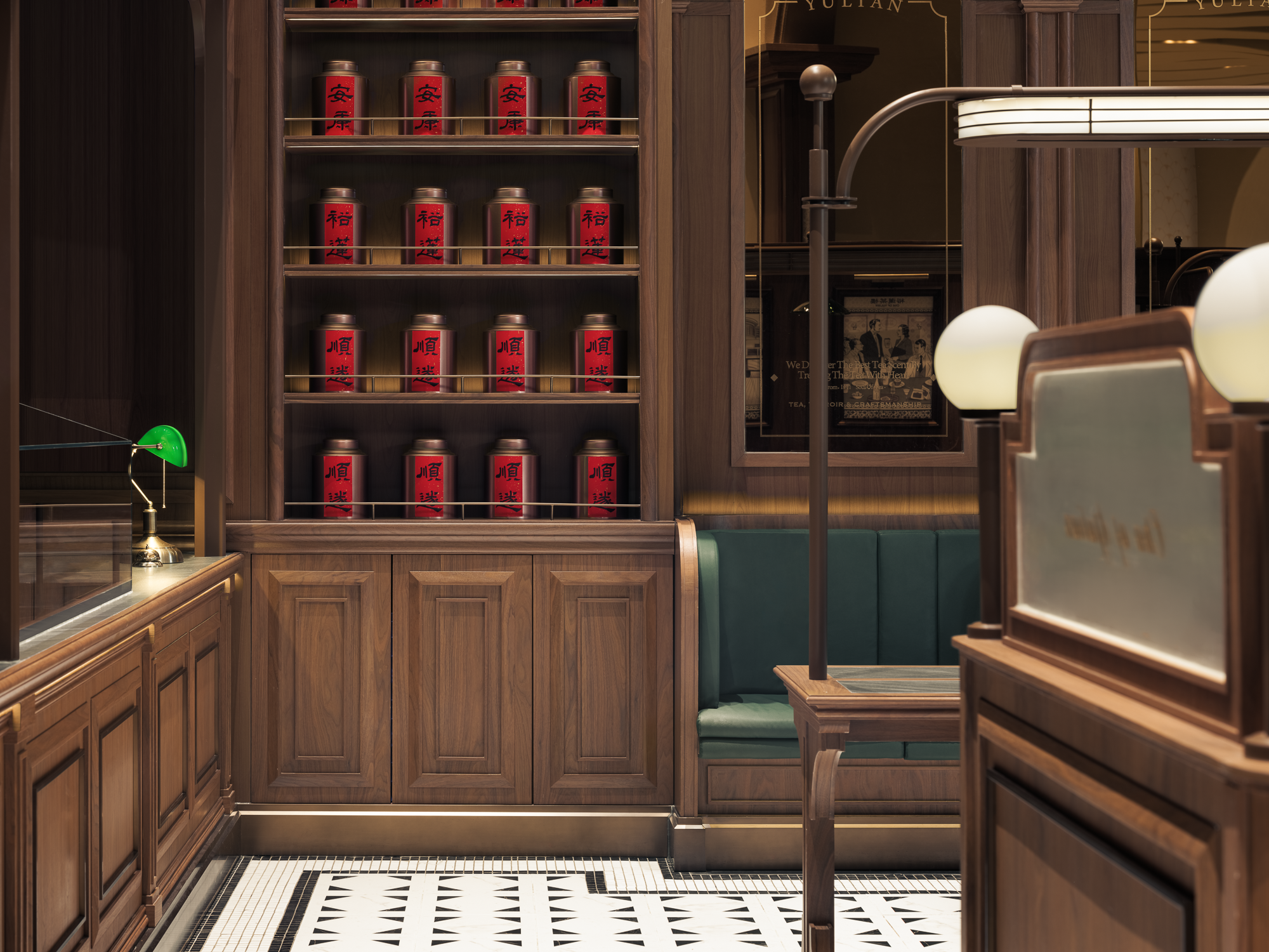 南洋风与中式茶的奇妙碰撞 · 裕莲茶楼新空间丨中国西安丨YEAPLAB-10